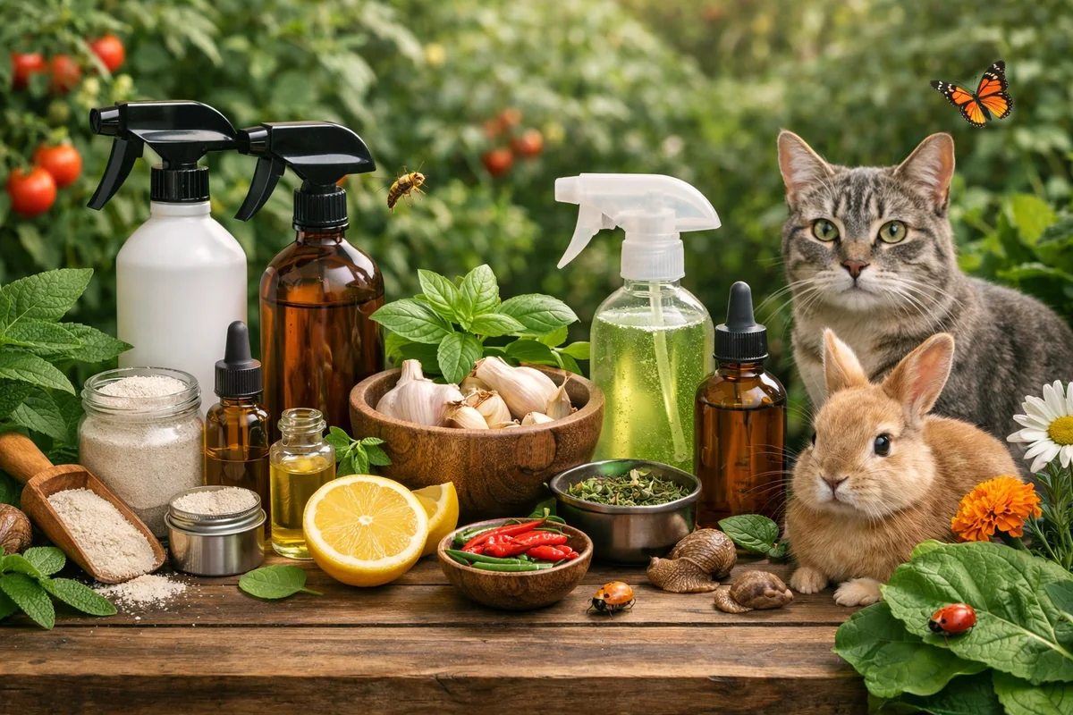 Best Natural Pest Solutions for Gardens (2026): Safe, Organic & Non-Toxic Picks