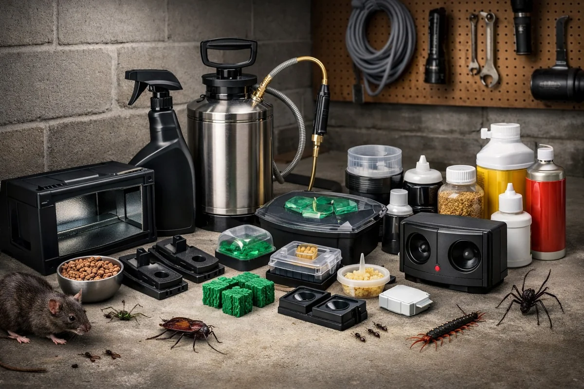 Best Pest Control Products for Garages and Basements 2026: Top Sprays, Baits & Solutions