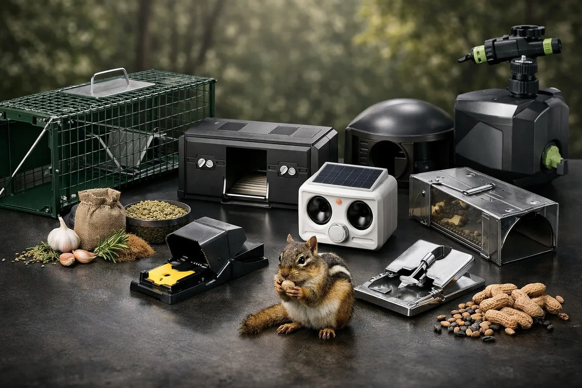 Best Squirrel Traps and Deterrents 2026: Live, Snap, Electric, and Natural Picks