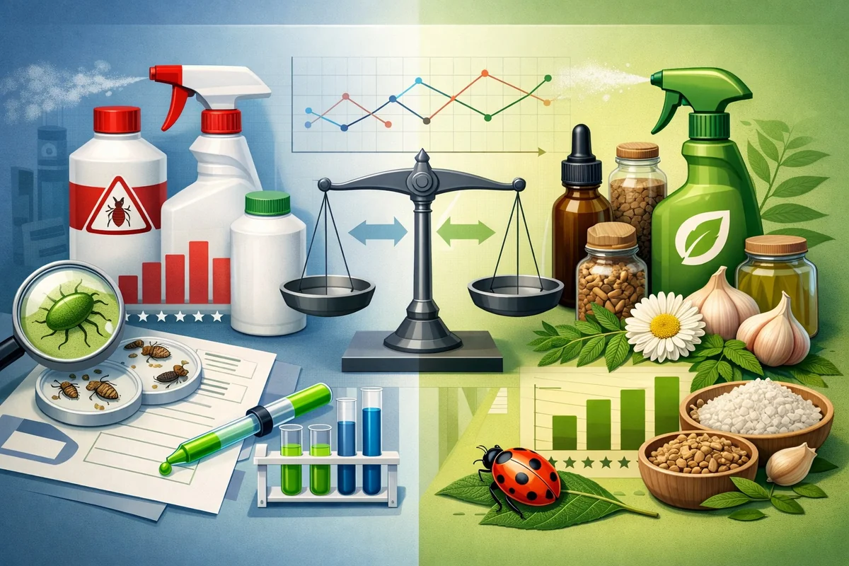 Chemical and Natural Pest Solutions: Product Reviews & Comparisons 2026