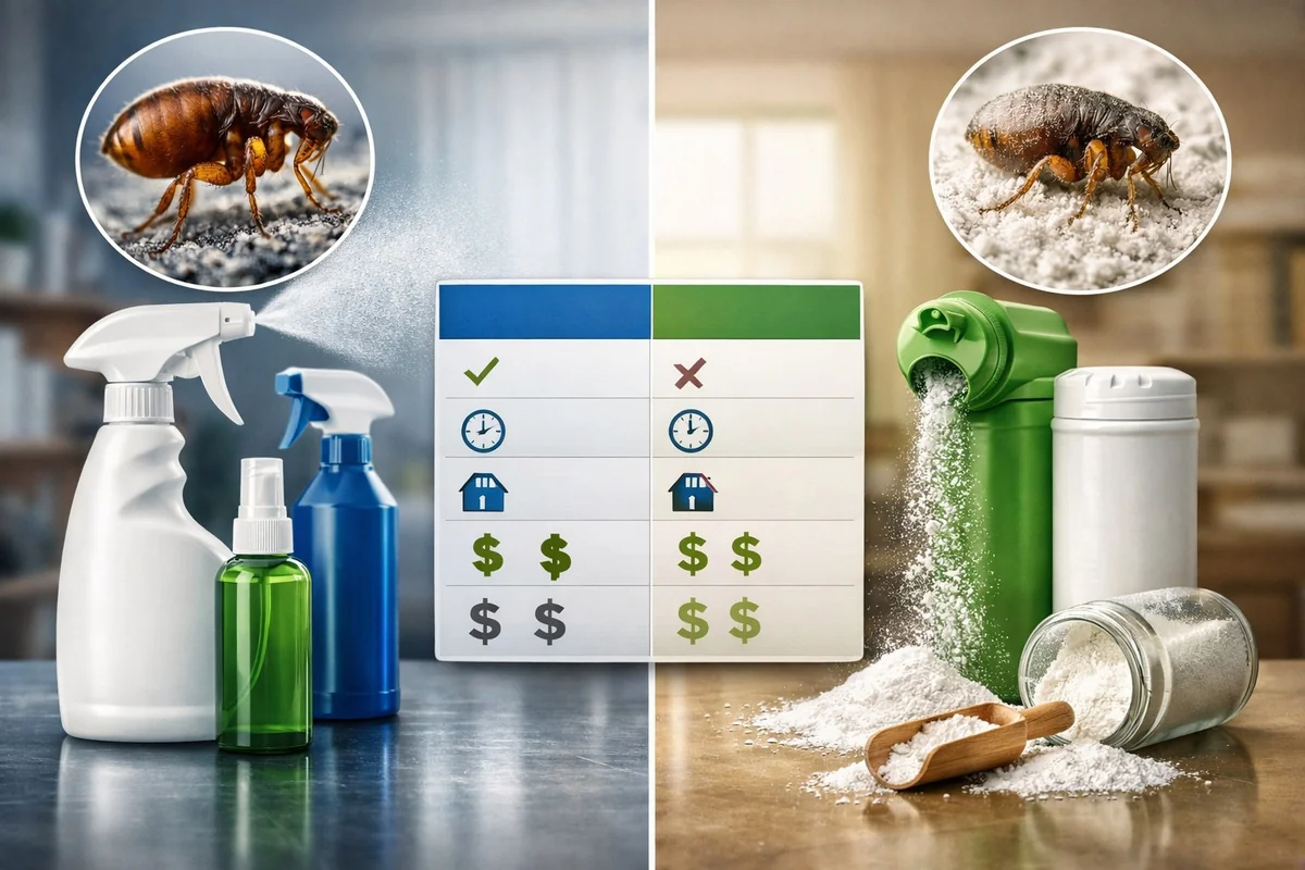 Flea Sprays vs Powders: Which Works Best for Home Flea Control in 2026?