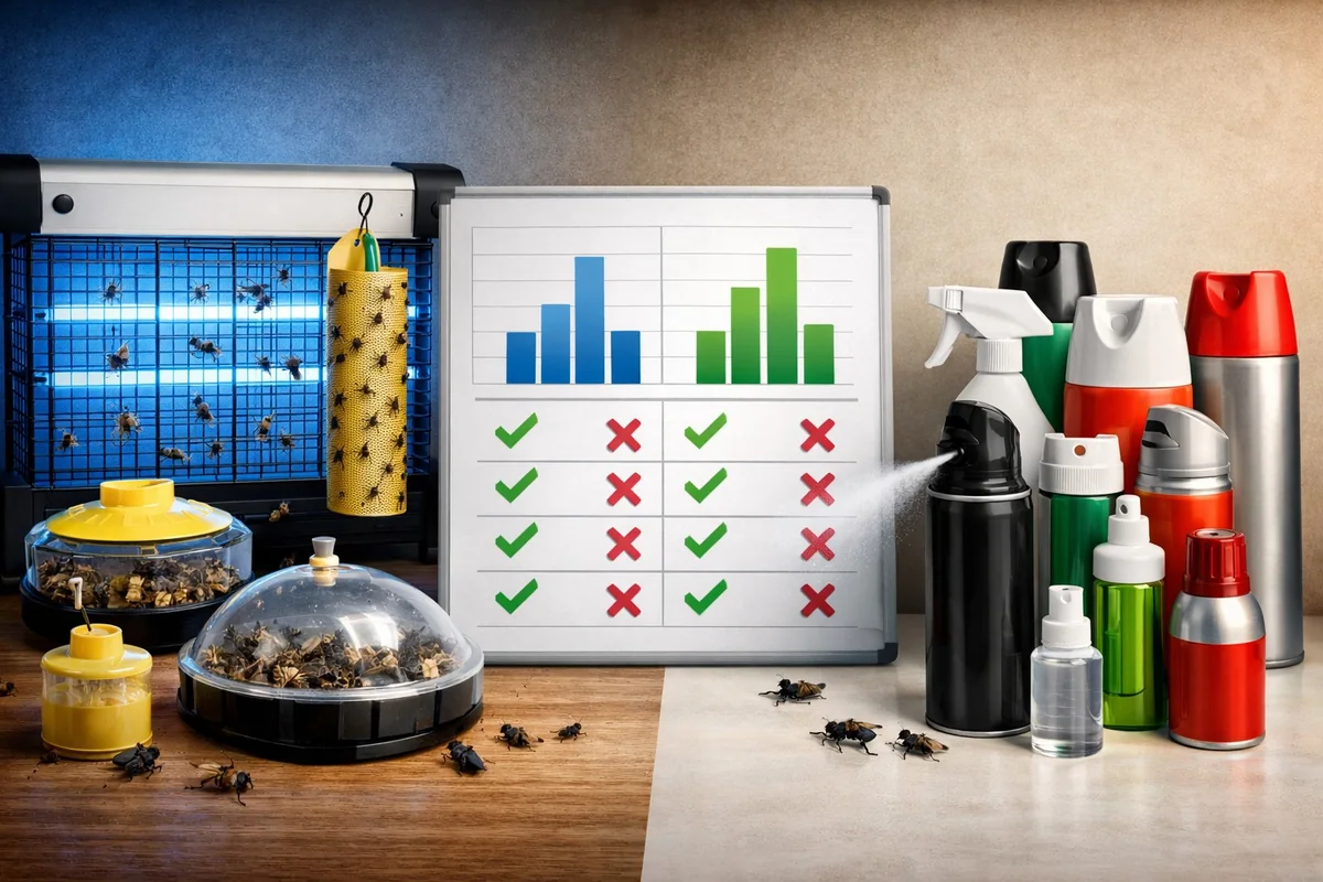Fly Traps vs Fly Sprays: What Works Best? (2026 Comparison)
