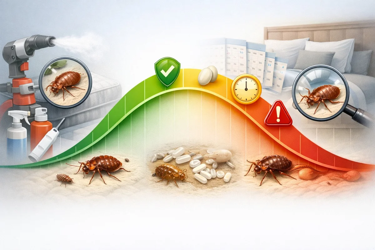 How Long Do Bed Bug Treatments Last? (2026 Guide to Duration & Effectiveness)