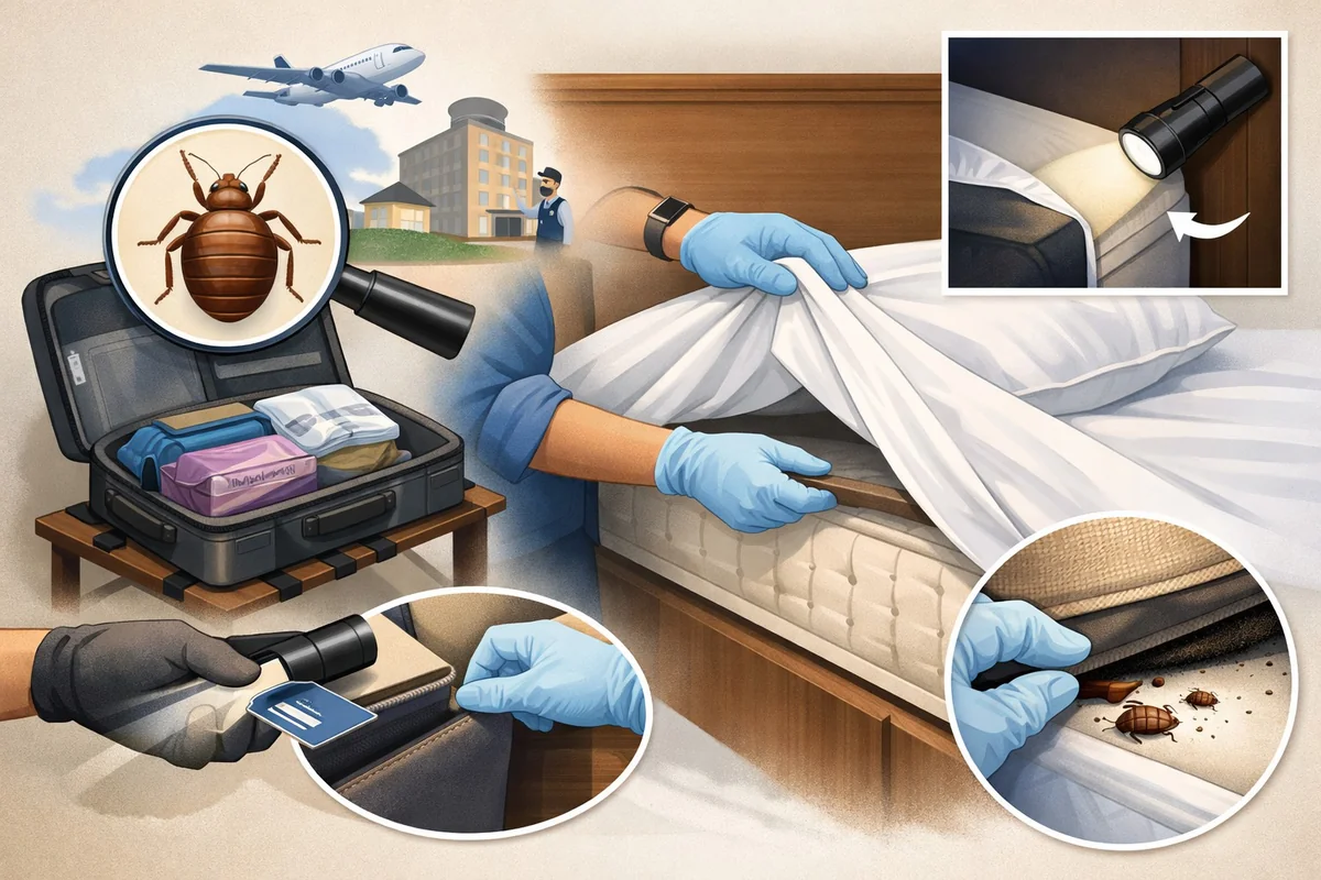 How to Check for Bed Bugs in Hotels: Step-by-Step Guide for 2026 Travelers