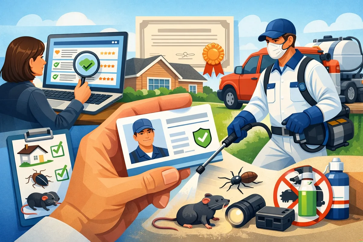 How to Choose a Licensed Pest Control Company (2026 Guide)