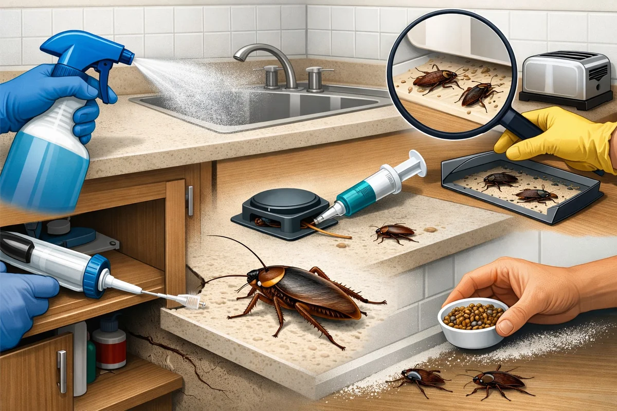 How to Get Rid of Cockroaches: Step-by-Step Guide (Fast, Safe, and Proven Methods)