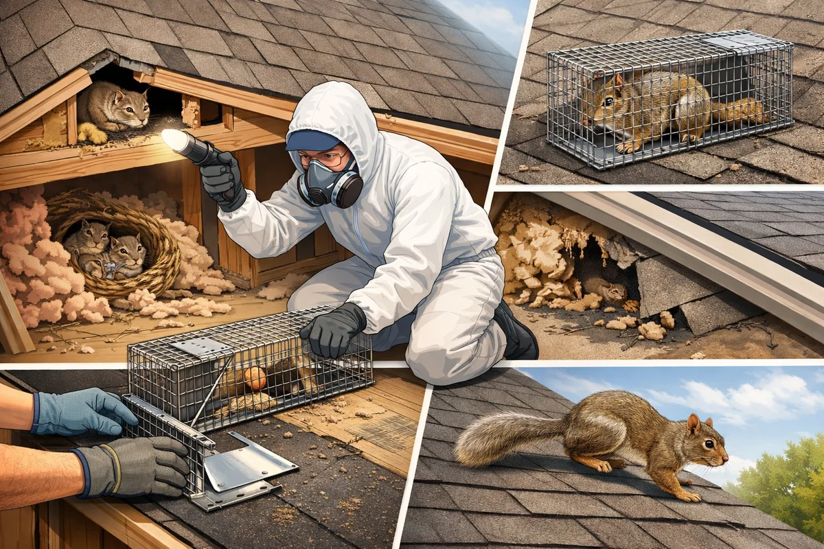 How to Get Rid of Squirrels in Attics and Roofs (2026 Guide)