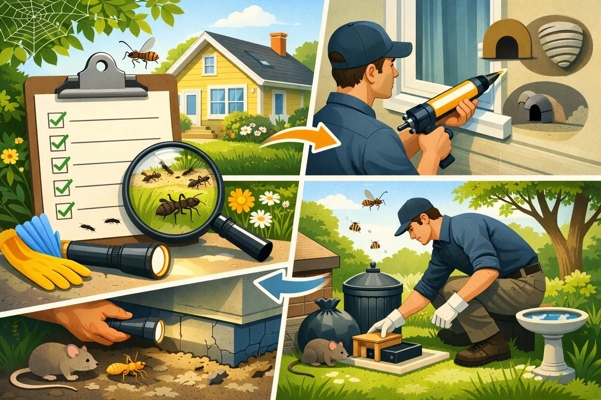 How to Prepare for Spring Pest Control: Step-by-Step Guide for 2026
