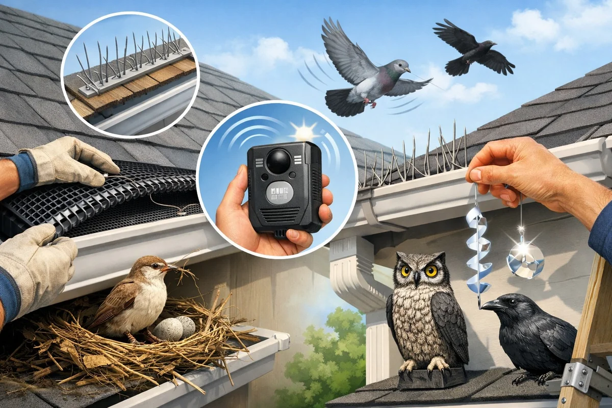 How to Prevent Birds from Nesting in Gutters (2026 Guide)