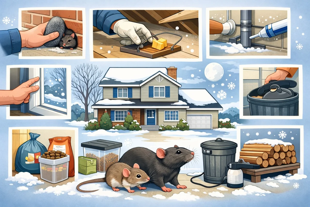 How to Prevent Mice and Rats in Homes During Winter (2026 Guide)