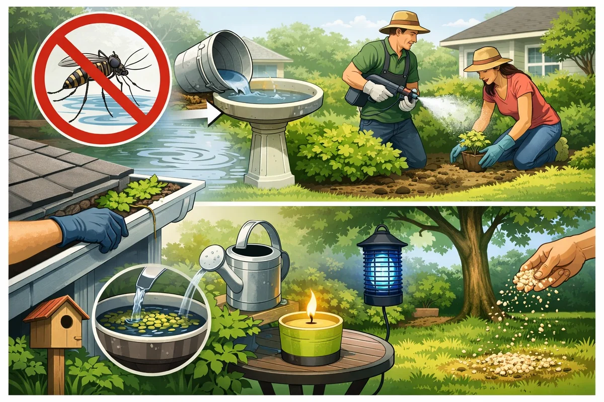 How to Prevent Mosquitoes in Yards and Gardens (2026 Guide)