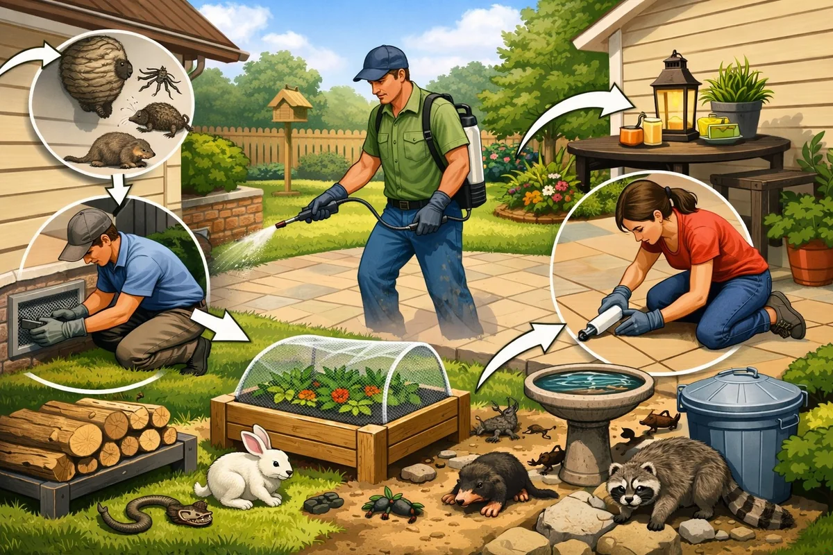 How to Prevent Pests in Outdoor Spaces: Yard and Garden Pest Tips
