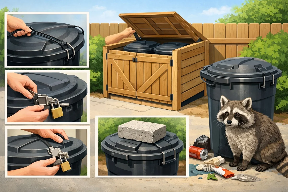 How to Prevent Raccoons from Raiding Trash Cans (2026 DIY Guide)
