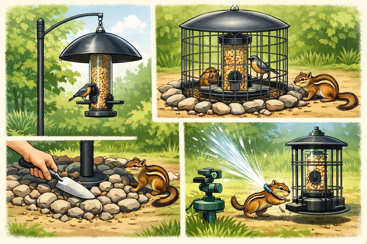 How to Prevent Squirrels from Eating Bird Seed: Step-by-Step Squirrel-Proofing Guide 2026