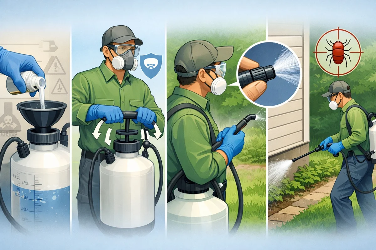 How to Use a Pest Control Sprayer: Step-by-Step Guide (2026)