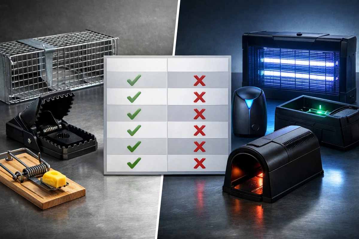 Mechanical vs Electronic Pest Traps: Which Is Better? (2026 Comparison)