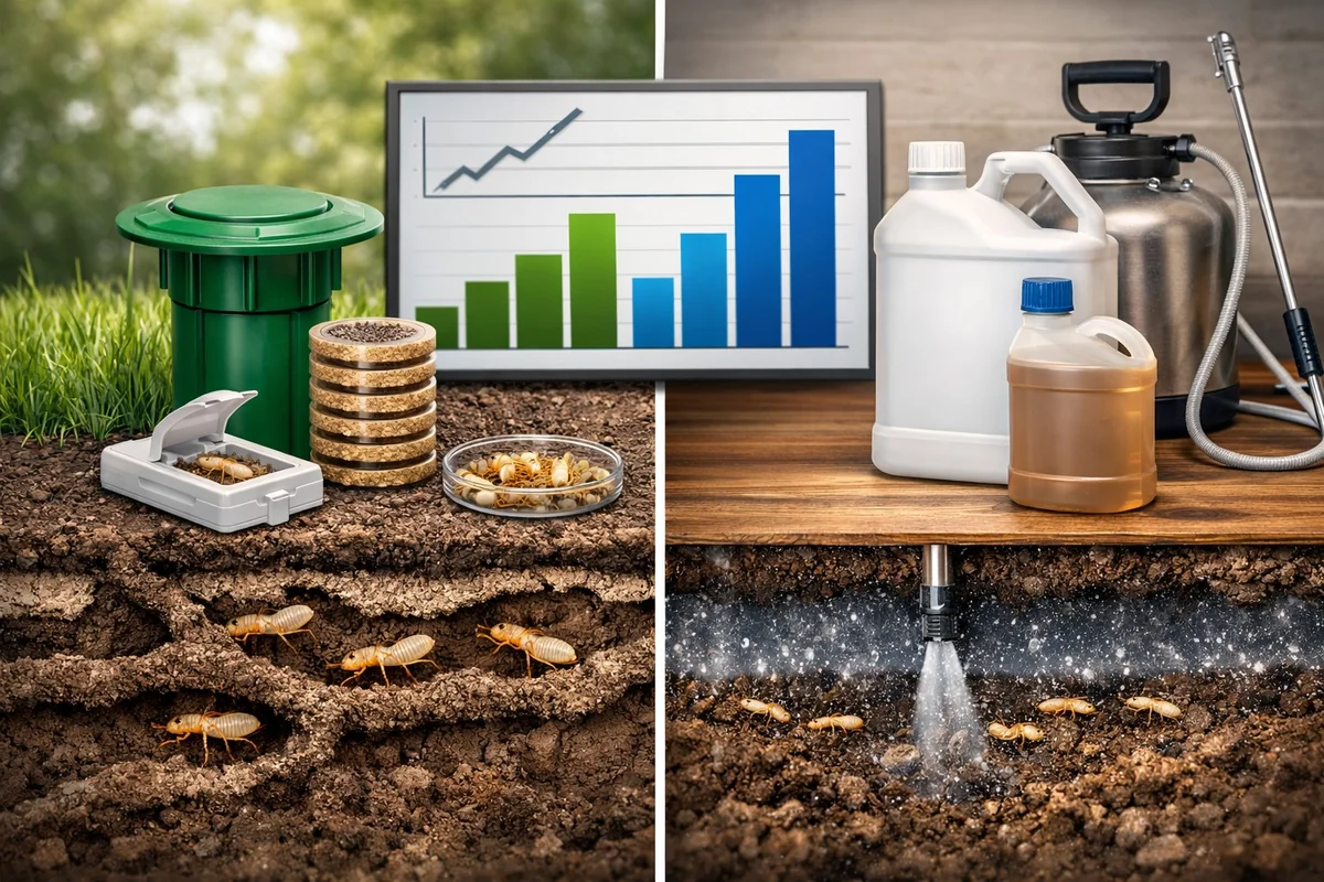 Termite Baits vs Liquid Treatments: Which Is Better? Full Comparison 2026