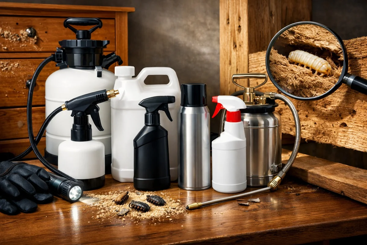 Top 5 Wood Borer Sprays for Furniture and Structures (2026)
