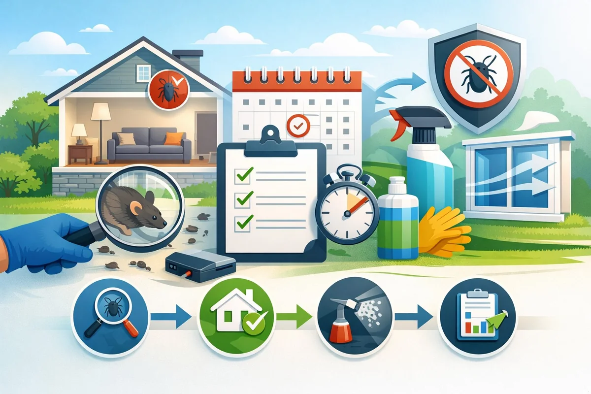 What to Do After Professional Pest Treatments: Post-Treatment Steps for a Pest-Free Home