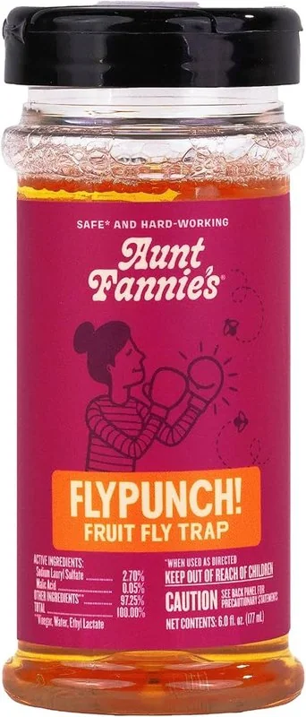 Aunt Fannie's FlyPunch! Fruit Fly Trap