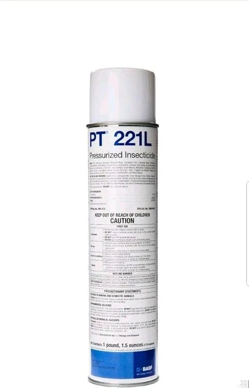 BASF PT 221L Pressurized Insecticide