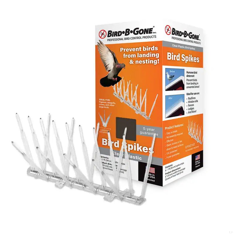 Bird B Gone Polycarbonate Bird Spikes