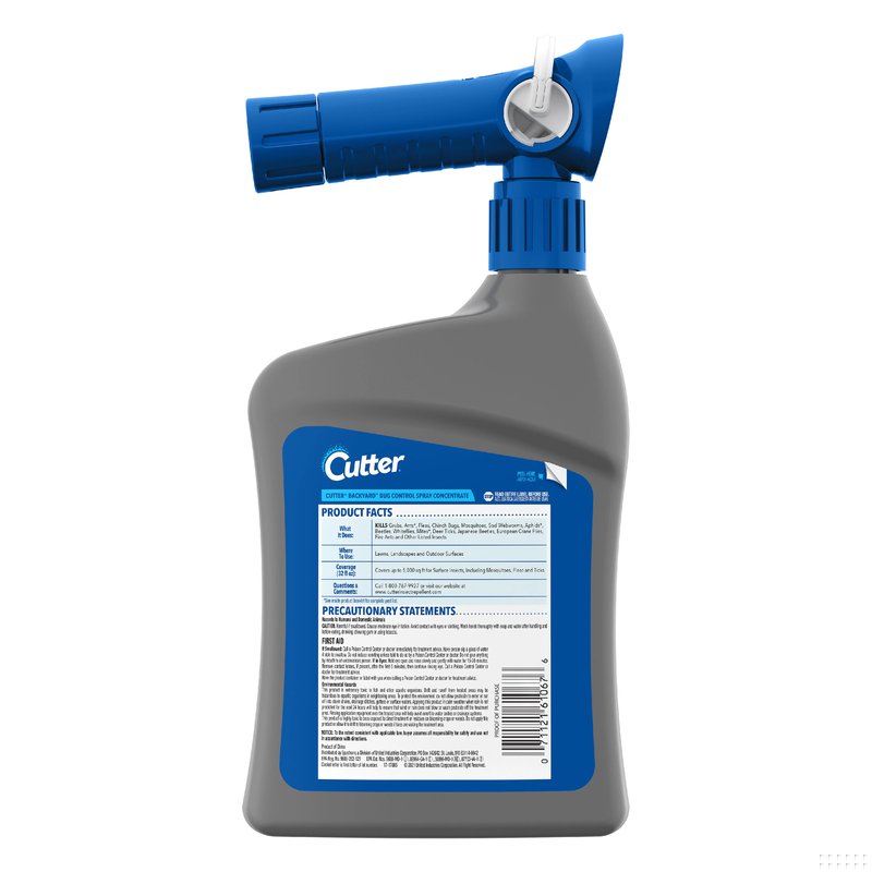 Cutter Backyard Bug Control Spray Concentrate