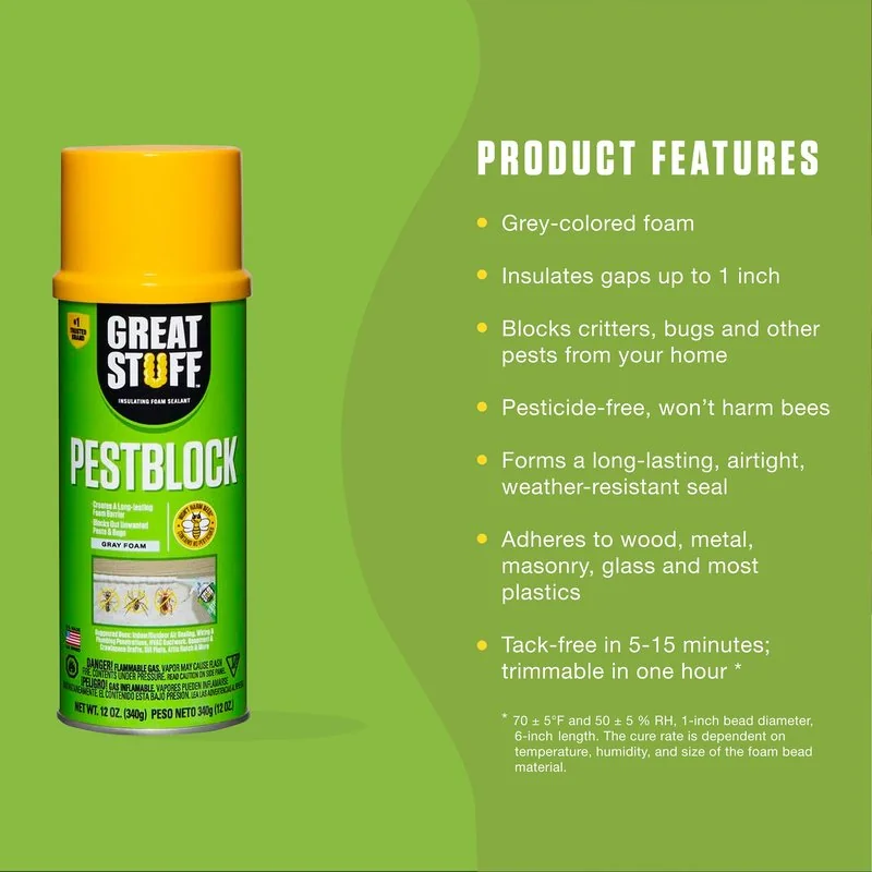 Great Stuff Pestblock Insulating Foam Sealant