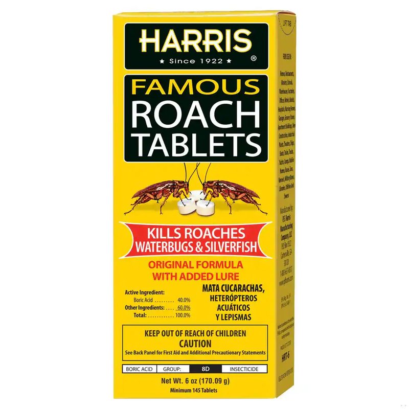 Harris Boric Acid Roach Tablets