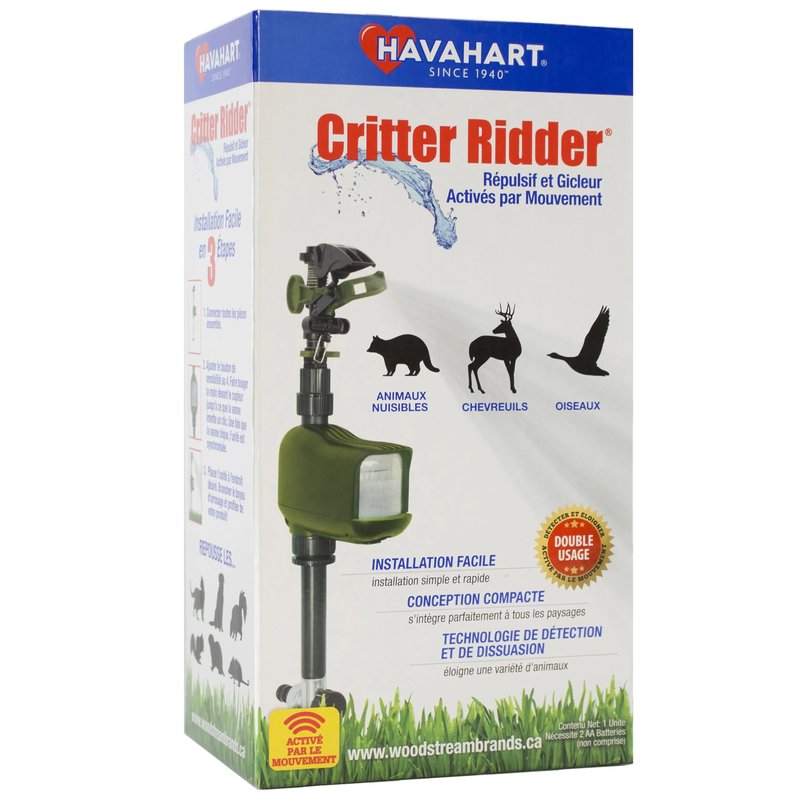 Critter Ridder Motion-Activated Animal Repellent Sprinkler