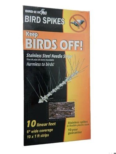 Homescape Creations Transparent Bird Spikes