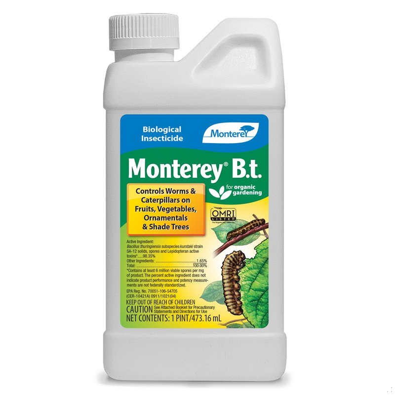 Monterey BT Biological Insecticide