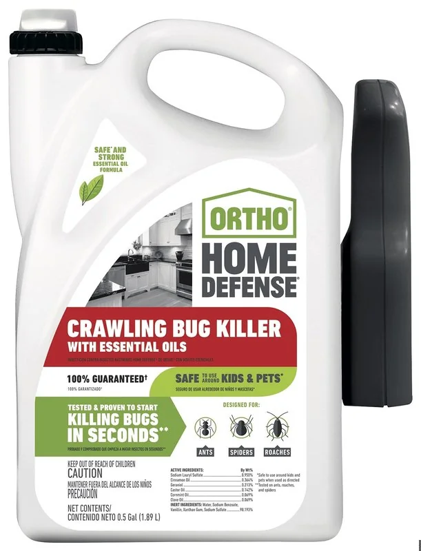 Ortho Home Defense Crawling Bug Killer with Essential Oils