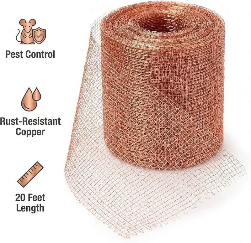 PestPlug Copper Steel Mesh