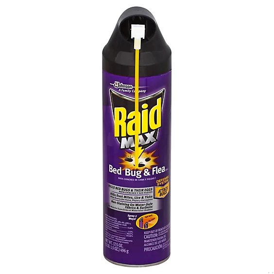 Raid Max Bed Bug & Flea Spray