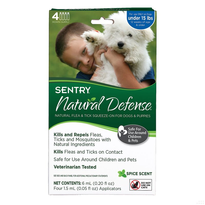 Sentry Natural Defense Flea & Tick Squeeze-On