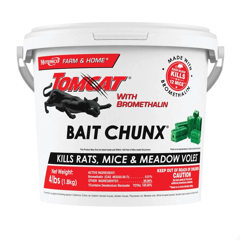Tomcat Rat & Mouse Killer Bait Chunx